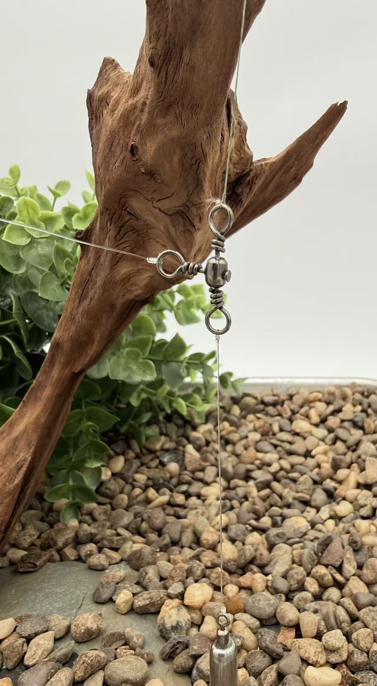 Rizing Rivers 3-Way T-Swivel for Pulling Flies / Wolf River Rig, size 6, 25pcs