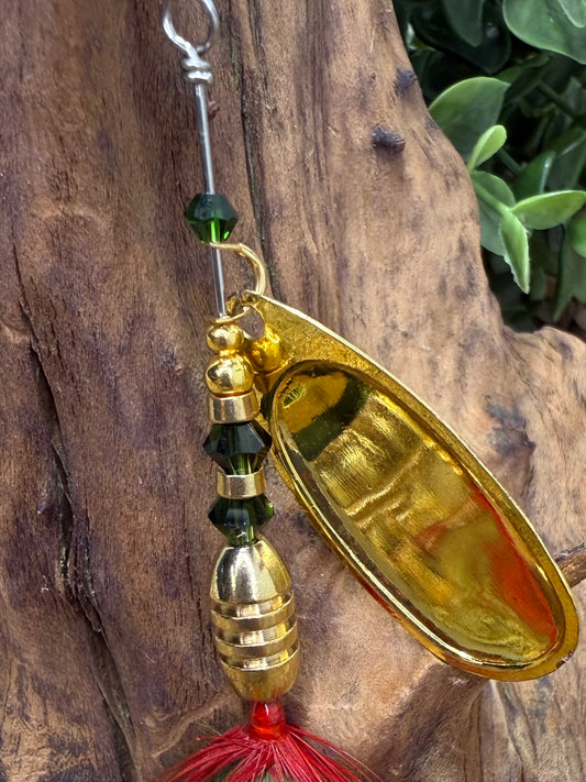 Rizing Rivers Coho Series Spinner (Green/Orange/Red)