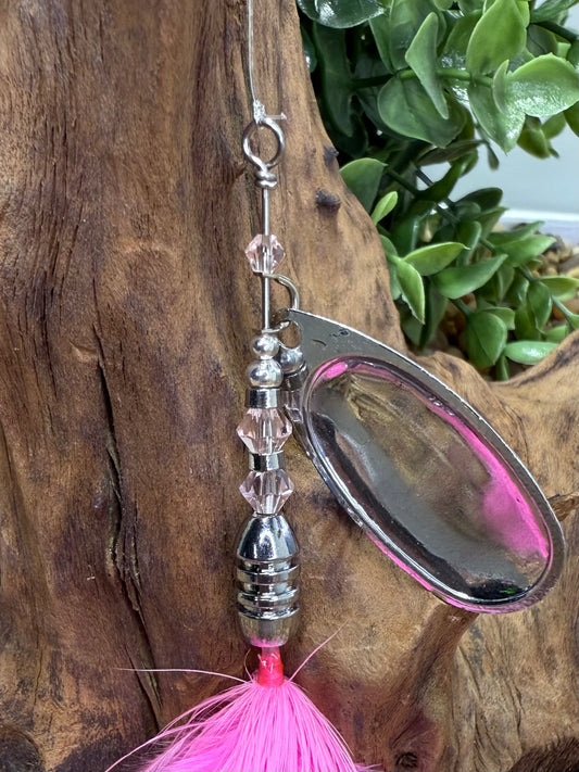 Rizing Rivers Coho Series Spinner (Pink/White)