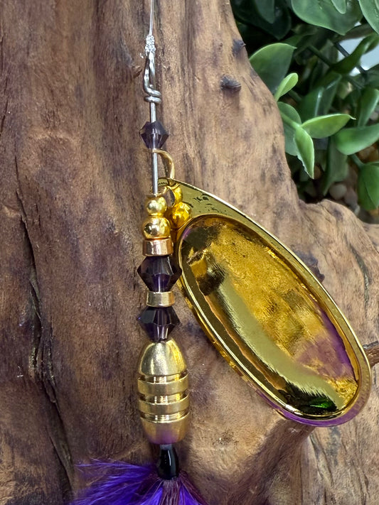 Rizing Rivers Coho Series Spinner (Purple/Blue)