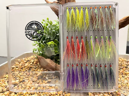 Rizing Rivers Clear Top XL Fly Box - Long Slit Foam
