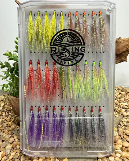 Rizing Rivers Clear Top XL Fly Box - Long Slit Foam