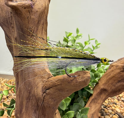 5 Pcs Rizing Rivers Premium Bucktail Flies (Fathead Minnow)