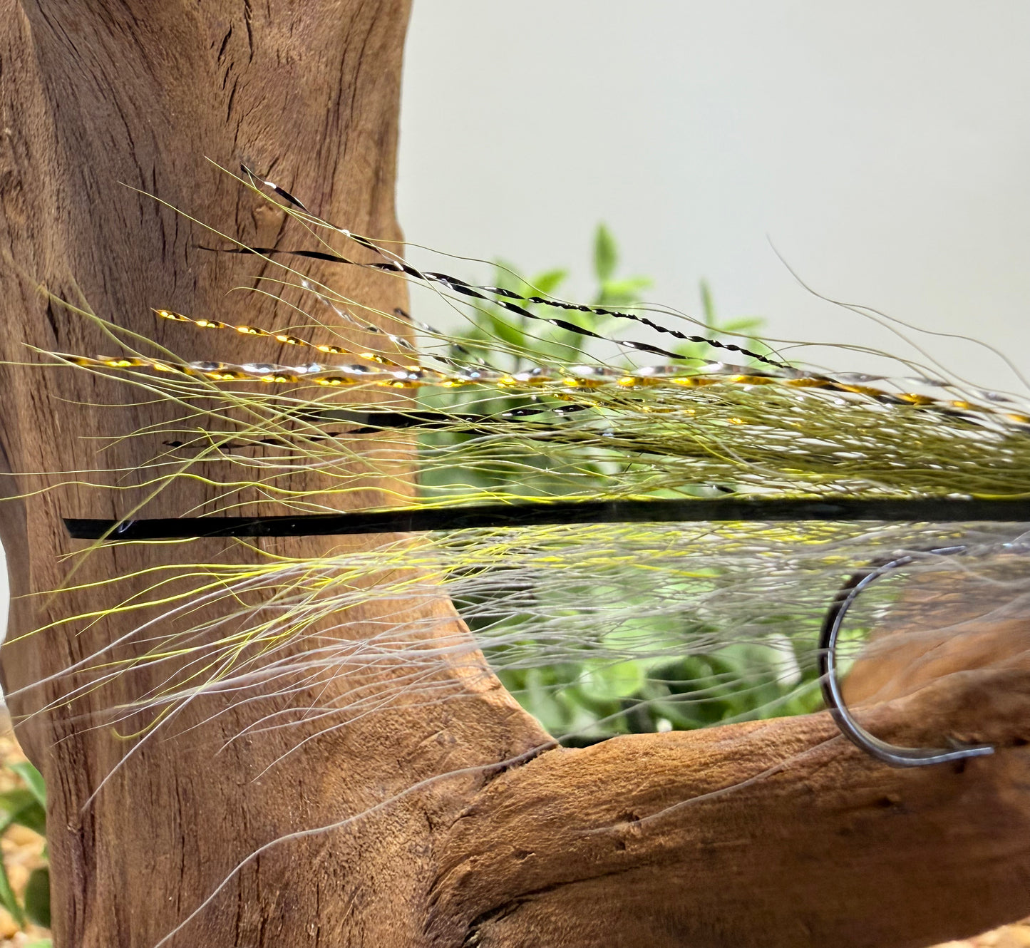 5 Pcs Rizing Rivers Premium Bucktail Flies (Fathead Minnow)