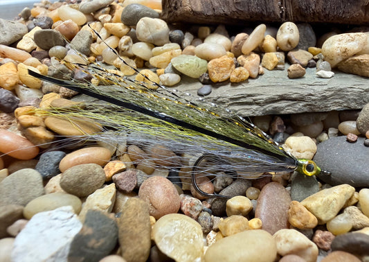 5 Pcs Rizing Rivers Premium Bucktail Flies (Fathead Minnow)