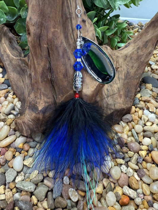 Rizing Rivers Coho Series Spinner (Black/Blue)