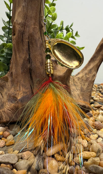 Rizing Rivers Coho Series Spinner (Green/Orange/Red)