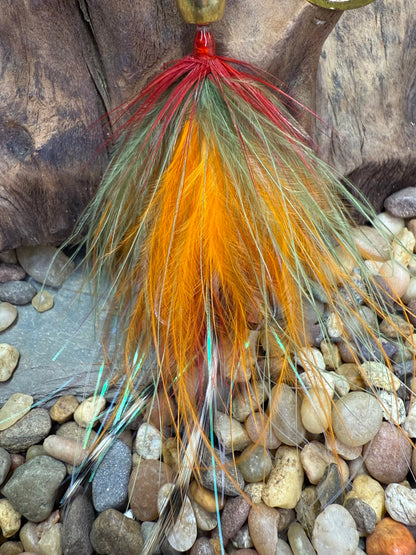 Rizing Rivers Coho Series Spinner (Green/Orange/Red)
