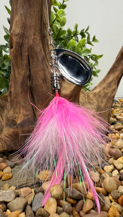 Rizing Rivers Coho Series Spinner (Pink/White)