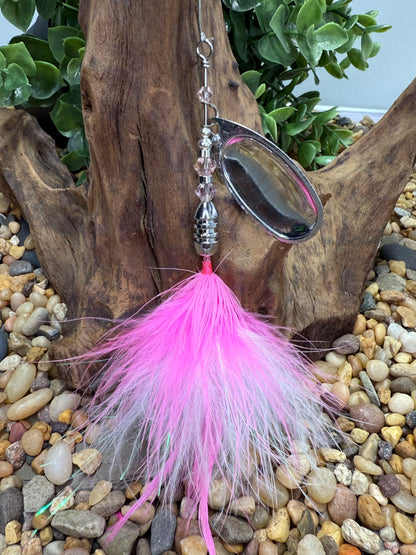 Rizing Rivers Coho Series Spinner (Pink/White)