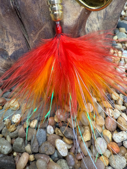 Rizing Rivers Coho Series Spinner (Red/Orange)