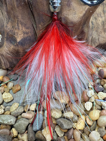 Rizing Rivers Coho Series Spinner (Red/White)