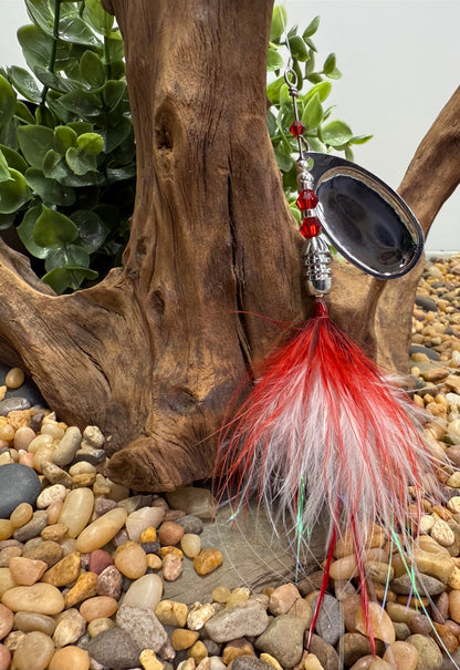 Rizing Rivers Coho Series Spinner (Red/White)