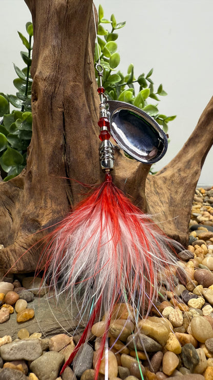Rizing Rivers Coho Series Spinner (Red/White)